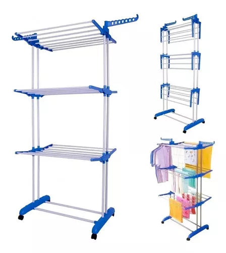 Tendedero de Ropa Plegable 4 Niveles