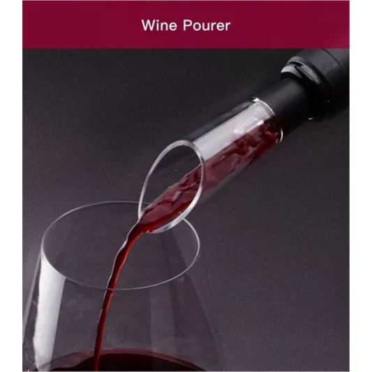 Set sacacorchos eléctrico para vino