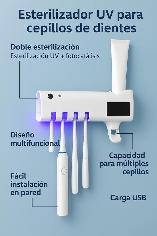 Esterilizador de cepillo de dientes