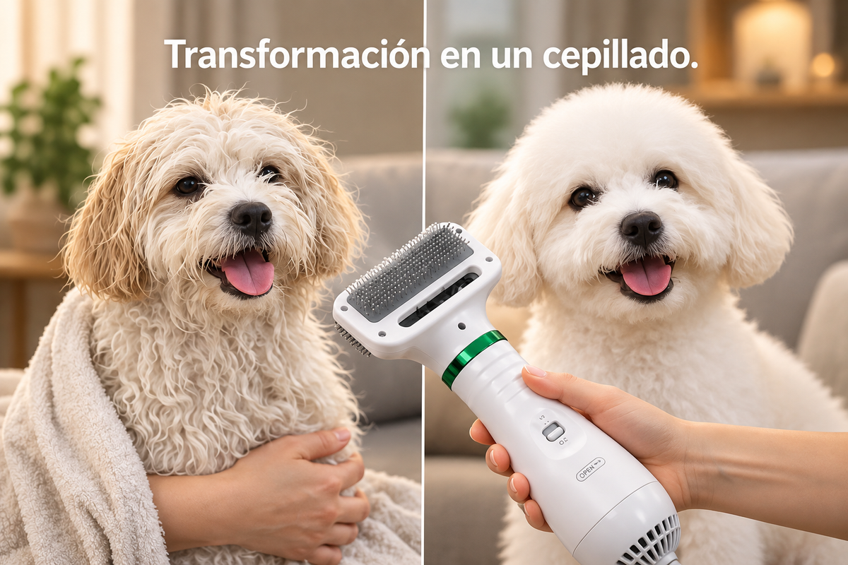 Cepillo secador 2 en 1- Seca y cepilla al mismo tiempo
