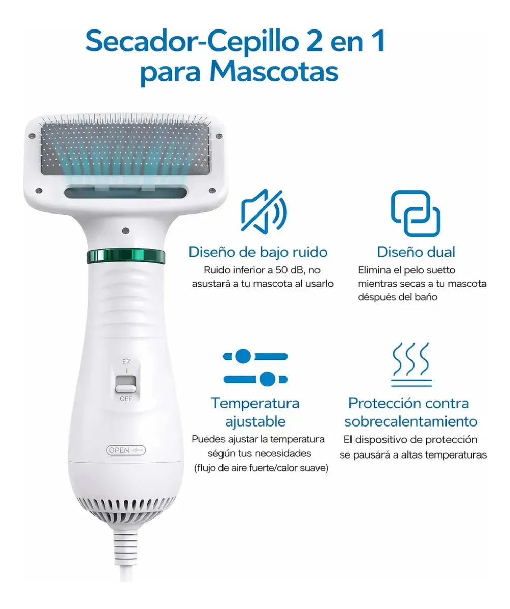 Cepillo secador 2 en 1- Seca y cepilla al mismo tiempo