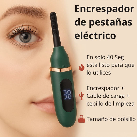 Encrespador de Pestañas Eléctrico Recargable